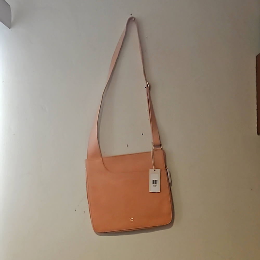 Radley London Leather Pink Large Zip purse NWT